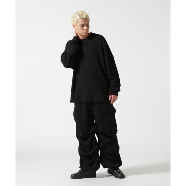 ロイヤルフラッシュ（ROYAL FLASH）/A．F ARTEFACT／エーエフ・アーティファクト／Serge Tuck Wide Pants_2