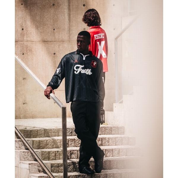 ロイヤルフラッシュ（ROYAL FLASH）/SAINT MICHAEL／セントマイケル／SOCCER SHIRT／FAITH／BLACK