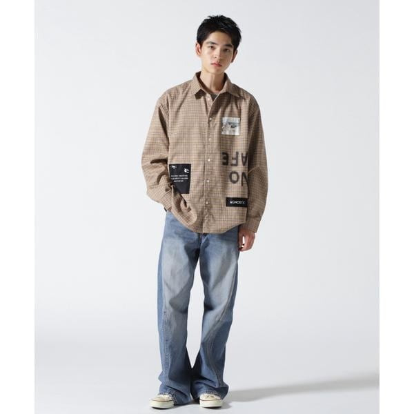 ロイヤルフラッシュ（ROYAL FLASH）/Guernika／ゲルニカ／Check Shirt (Cell Division)／RF−CS−4−_1