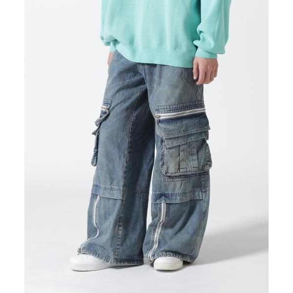 ロイヤルフラッシュ（ROYAL FLASH）/A．F ARTEFACT／エーエフ・アーティファクト／Denim Cargo Zip Buggyの通販は