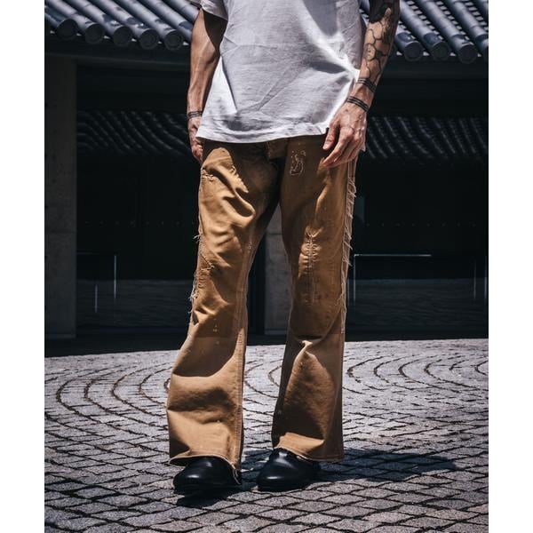 ロイヤルフラッシュ（ FLASH）/SAINT MICHAEL／セントマイケル／DOUBLE KNEE／DACK／BEIGE