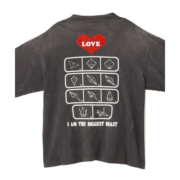 ロイヤルフラッシュ（ROYAL FLASH）/SAINT MICHAEL／セントマイケル／LS TEE／LOVE／BLACK_5