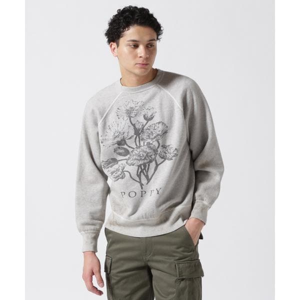 関税込★アミ★AMI★de Coeur Tone-On-Tone Sweatshirt Sky Blue Ami Paris Ami De Coeur Tonal Boxy Fit Crewneck Sky Blue