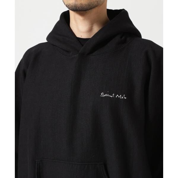 ロイヤルフラッシュ（ROYAL FLASH）/SAINT MICHAEL／セントマイケル／HOODIE／SAINT MX6／BLACK_4