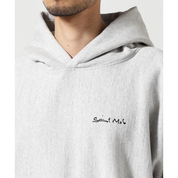 ロイヤルフラッシュ（ROYAL FLASH）/SAINT MICHAEL／セントマイケル／HOODIE／SAINT MX６／GRAY_4