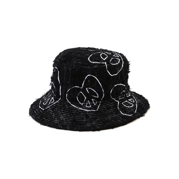 ロイヤルフラッシュ（ROYAL FLASH）/READYMADE／レディーメイド／TWEED BUCKET HAT／BLACKの通販は