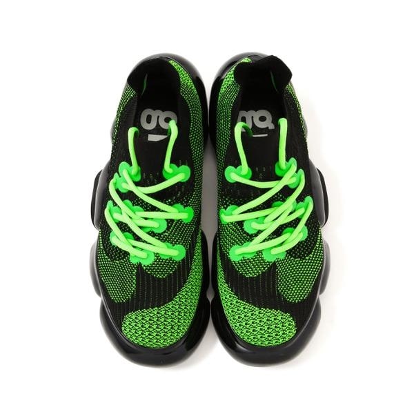 ロイヤルフラッシュ（ROYAL FLASH）/grounds／グラウンズ／MOOPIE EL／BLACK NEON GREEN_2