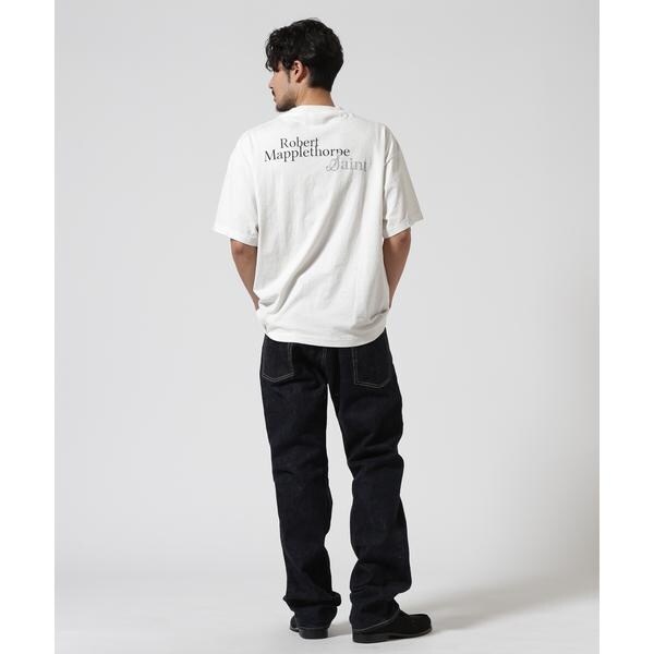 ロイヤルフラッシュ（ROYAL FLASH）/SAINT MICHAEL／セントマイケル／MT_SS TEE ／ PICTURES WHITE_3