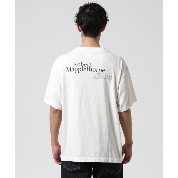 ロイヤルフラッシュ（ROYAL FLASH）/SAINT MICHAEL／セントマイケル／MT_SS TEE ／ PICTURES WHITE_5