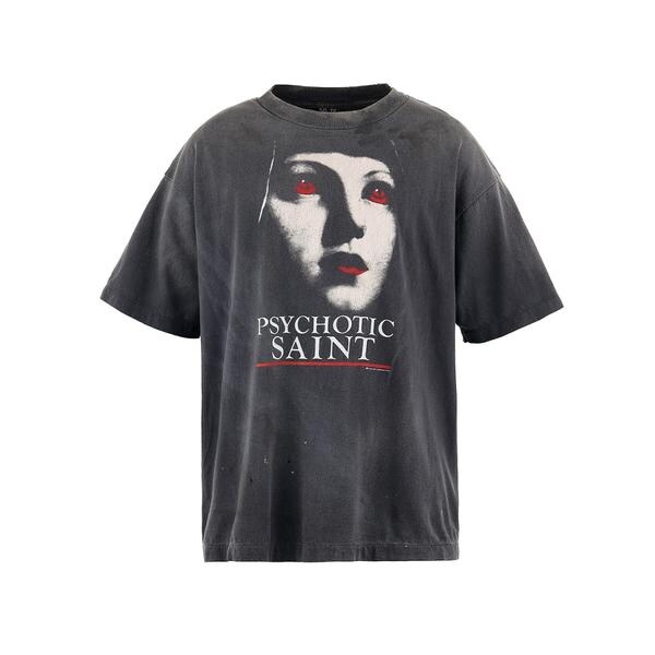 ロイヤルフラッシュ（ROYAL FLASH）/SAINT MICHAEL／セントマイケル／SS TEE ／ PSYCHOTIC SNT ／BLAC_1