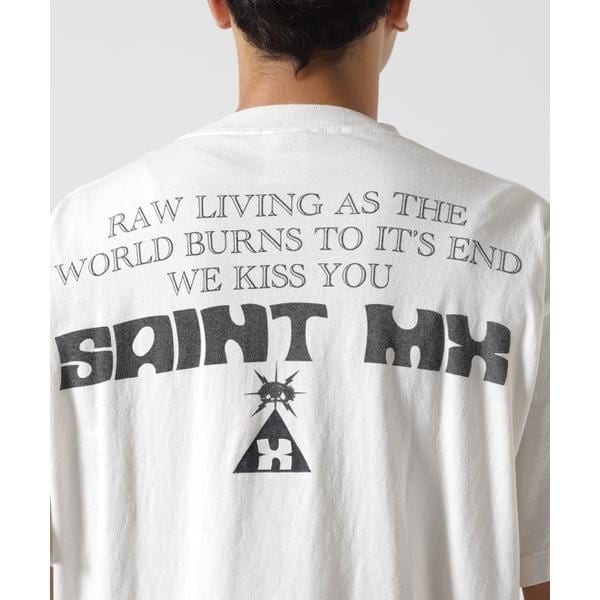 ロイヤルフラッシュ（ROYAL FLASH）/SAINT MICHAEL／セントマイケル／SAINT MX SS TEE WHITE_9
