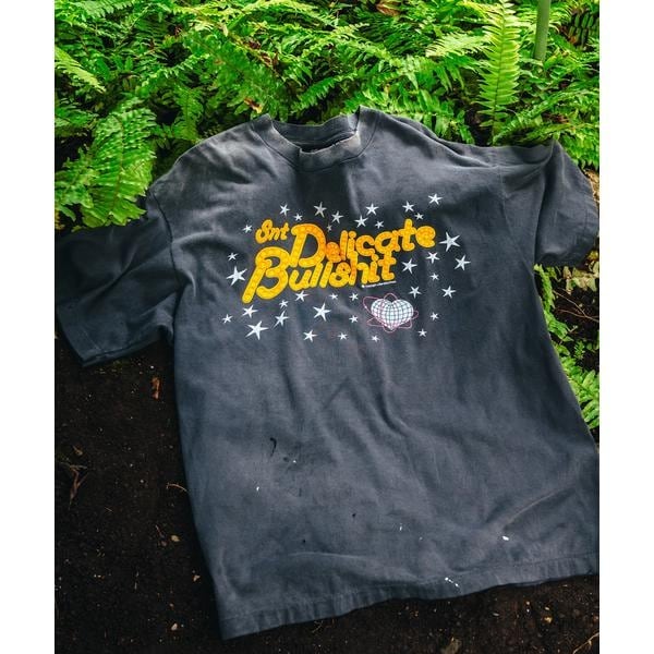 ロイヤルフラッシュ（ FLASH）/SAINT MICHAEL／セントマイケル／SS TEE DELICATE BULLSHIT BLA