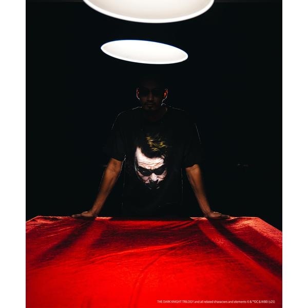 ロイヤルフラッシュ（ FLASH）/SAINT MICHAEL／セントマイケル／JOKER BTM SS TEE BLACK