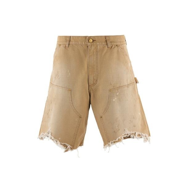 ロイヤルフラッシュ（ROYAL FLASH）/SAINT MICHAEL／セントマイケル／DOUBLE KNEE SHORTS BEIGE_1