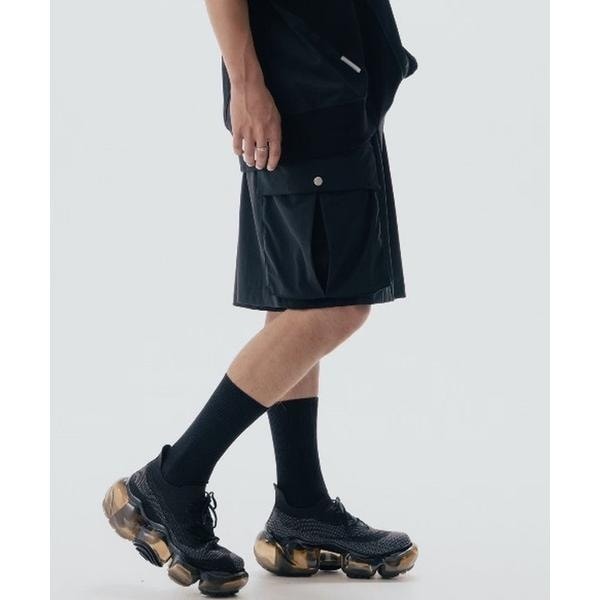 ロイヤルフラッシュ（ FLASH）/Maison ULA／メゾン ウラ／切り替えショートパンツ