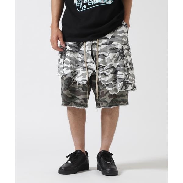 ロイヤルフラッシュ（ FLASH）/FR(13)NDS／フレンズ／FAKE LAYERED CARGO SHORTS