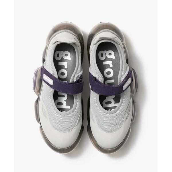 ロイヤルフラッシュ（ROYAL FLASH）/grounds／グラウンズ／MOOPIE MARY JANE／GRAY PURPLE_3