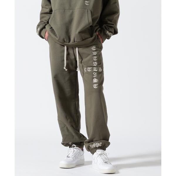 ロイヤルフラッシュ（ROYAL FLASH）/CTLS／シーティーエルエス／別注EMBROIDERY SWEAT PANTS