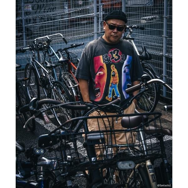 ロイヤルフラッシュ（ROYAL FLASH）/SAINT MICHAEL／セントマイケル／GS_SS TEE／隣人13号／BLACK