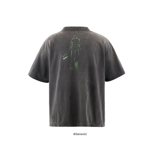 ロイヤルフラッシュ（ROYAL FLASH）/SAINT MICHAEL／セントマイケル／GS_SS TEE／隣人13号／BLACK