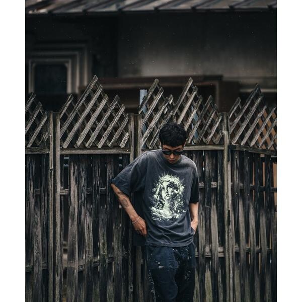 ロイヤルフラッシュ（ROYAL FLASH）/SAINT MICHAEL／セントマイケル／SS_TEE／MARIA／BLACK_2