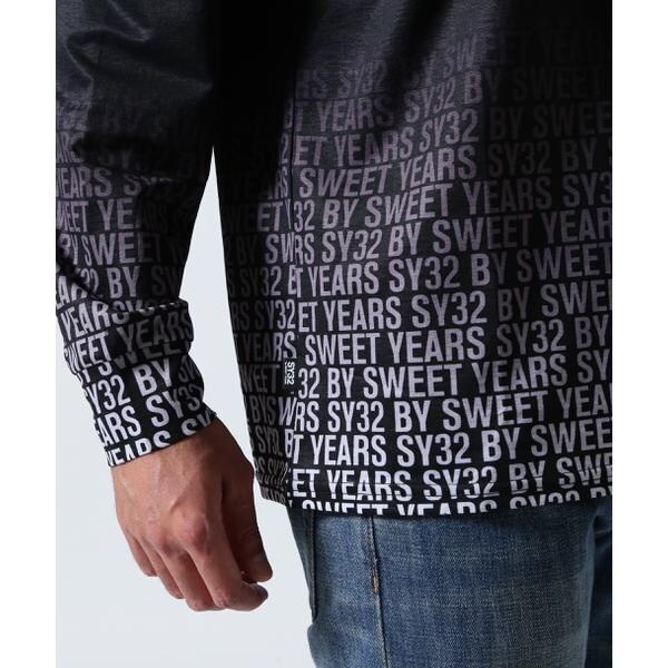 ロイヤルフラッシュ（ROYAL FLASH）/SY32 by SWEET YEARS／GRADATION LOGO L／S TEE_8