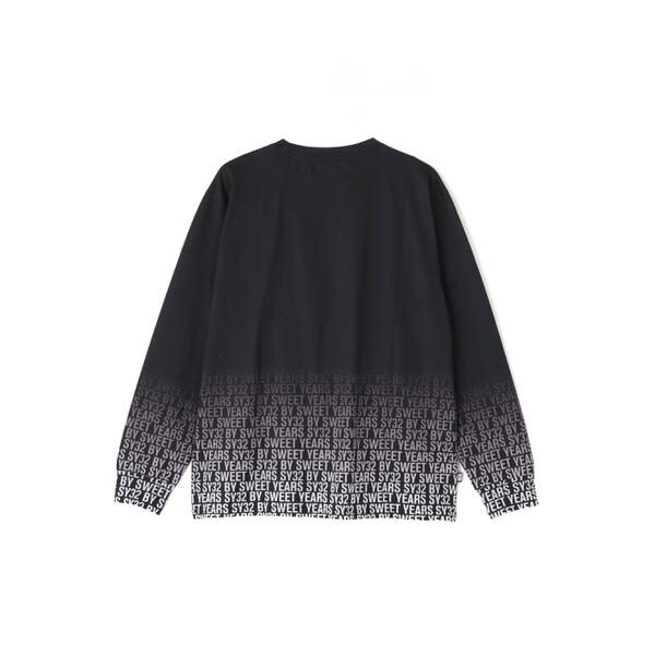 ロイヤルフラッシュ（ROYAL FLASH）/SY32 by SWEET YEARS／GRADATION LOGO L／S TEE_10