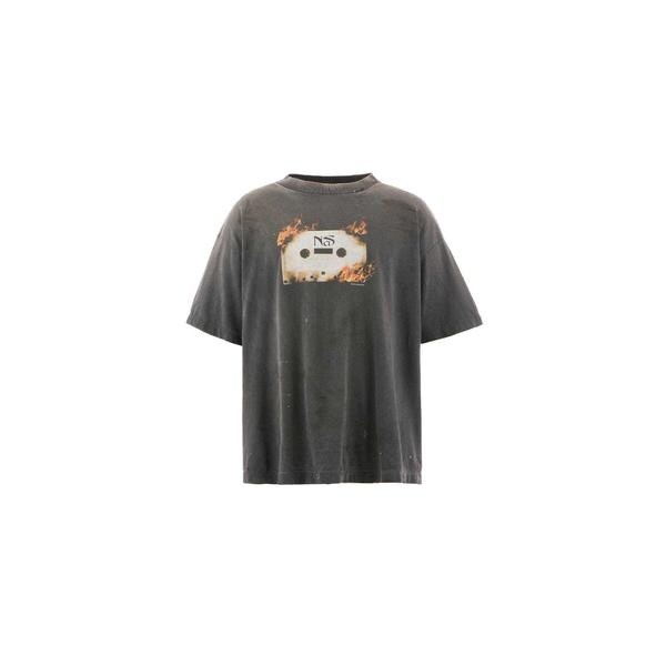 ロイヤルフラッシュ（ROYAL FLASH）/SAINT MICHAEL／セントマイケル／NAS_SS TEE／BLACK_2