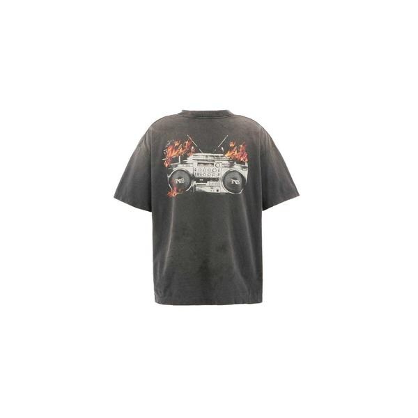 ロイヤルフラッシュ（ROYAL FLASH）/SAINT MICHAEL／セントマイケル／NAS_SS TEE／BLACK_3