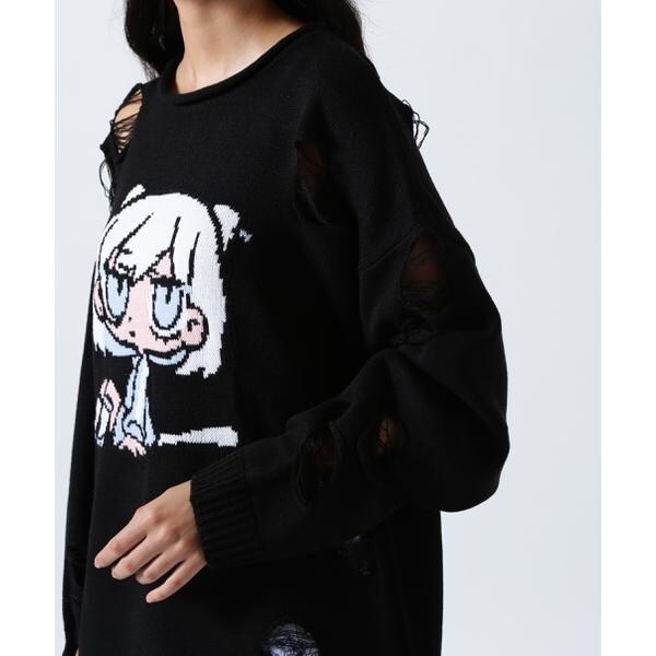 ロイヤルフラッシュ（ROYAL FLASH）/ANNA SUI NYC／アナ スイ エヌワイシー／TERAジャガードニット_11