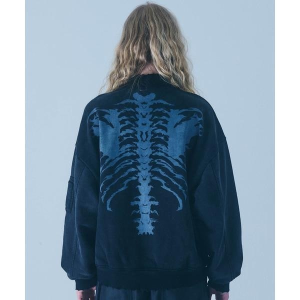 ロイヤルフラッシュ（ FLASH）/FR(13)NDS／フレンズ／Sweat Bone Bomber Jacket