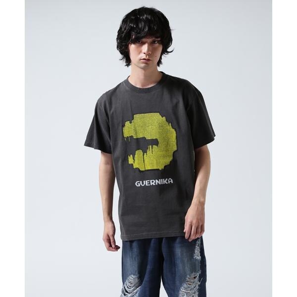 ロイヤルフラッシュ（ FLASH）/guernika×パックマン／PAC−MAN VINTAGE STYIL T−SHIRT
