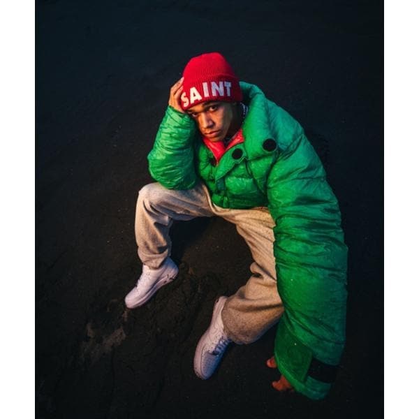 ロイヤルフラッシュ（ FLASH）/SAINT MICHAEL／セントマイケル／DOWN JACKET／GREEN