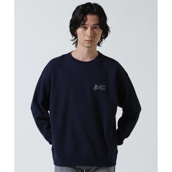 ロイヤルフラッシュ（ FLASH）/DENHAM／デンハム／CHAIN CREW SWEAT
