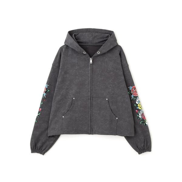 ロイヤルフラッシュ（ROYAL FLASH）/FR(13)NDS × Ed Hardy／フレンズ × エド・ハーディ／コラボジップフーディ_6