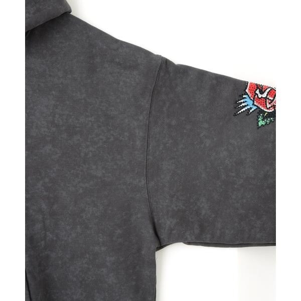 ロイヤルフラッシュ（ROYAL FLASH）/FR(13)NDS × Ed Hardy／フレンズ × エド・ハーディ／コラボジップフーディ_9