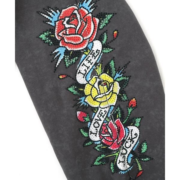 ロイヤルフラッシュ（ROYAL FLASH）/FR(13)NDS × Ed Hardy／フレンズ × エド・ハーディ／コラボジップフーディ_10