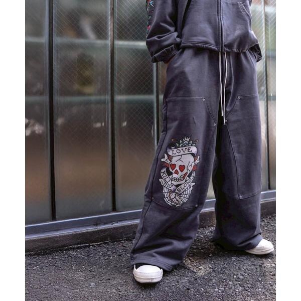 ロイヤルフラッシュ（ROYAL FLASH）/FR(13)NDS × Ed Hardy／フレンズ × エド・ハーディ／コラボ ダブルニースウェ_3