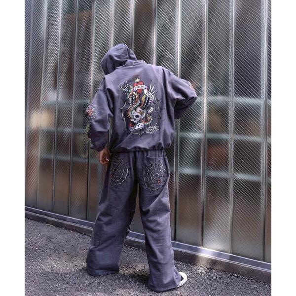 ロイヤルフラッシュ（ROYAL FLASH）/FR(13)NDS × Ed Hardy／フレンズ × エド・ハーディ／コラボ ダブルニースウェ_10