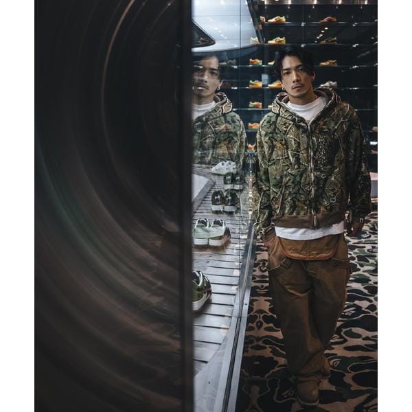 ロイヤルフラッシュ（ FLASH）/SAINT MICHAEL／セントマイケル／BAPE ZIP HOODIE／SAHARK／CAMO