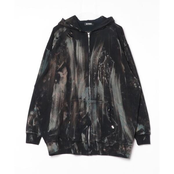 ロイヤルフラッシュ（ FLASH）/RE:VIRAL／リバイラル／Crush Ring ZipUp Hoodie