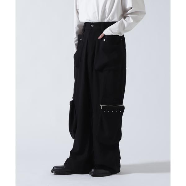 【NEW】ロイヤルフラッシュ（ FLASH）/GEN_DAI／ゲンダイ／Studs Cargo Pants