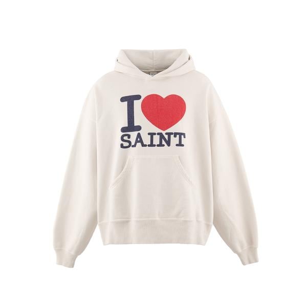 ロイヤルフラッシュ（ROYAL FLASH）/SAINT MICHAEL／セントマイケル／HOODIE／I LOVE SAINT／WHITE