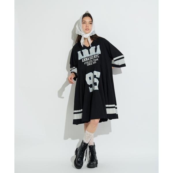 ロイヤルフラッシュ（ROYAL FLASH）/ANNA SUI NYC／アナ スイ エヌワイシー／スポーツTシャツワンピース_4