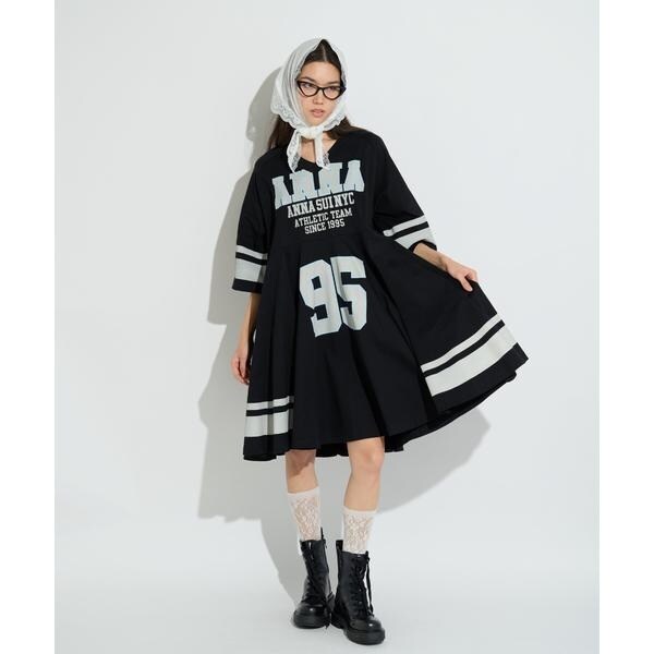 ロイヤルフラッシュ（ROYAL FLASH）/ANNA SUI NYC／アナ スイ エヌワイシー／スポーツTシャツワンピース_5