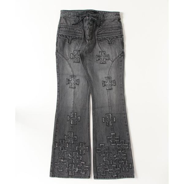 ロイヤルフラッシュ（ROYAL FLASH）/Yasuyuki Ishii／ヤスユキイシイ／Cross Patch Lace Pants