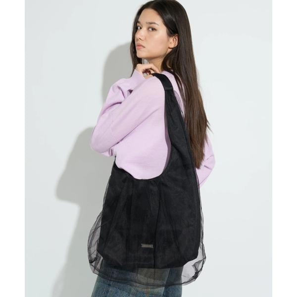 ロイヤルフラッシュ（ROYAL FLASH）/ANNA SUI NYC／アナ スイ エヌワイシー／チュールギャザーバッグ