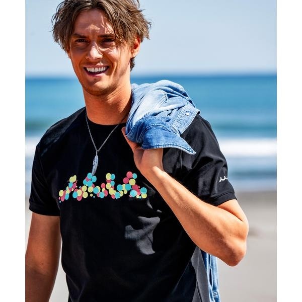 ロイヤルフラッシュ（ROYAL FLASH）/muta MARINE／ムータ マリン／別注 CNFETTI WAVE TEE