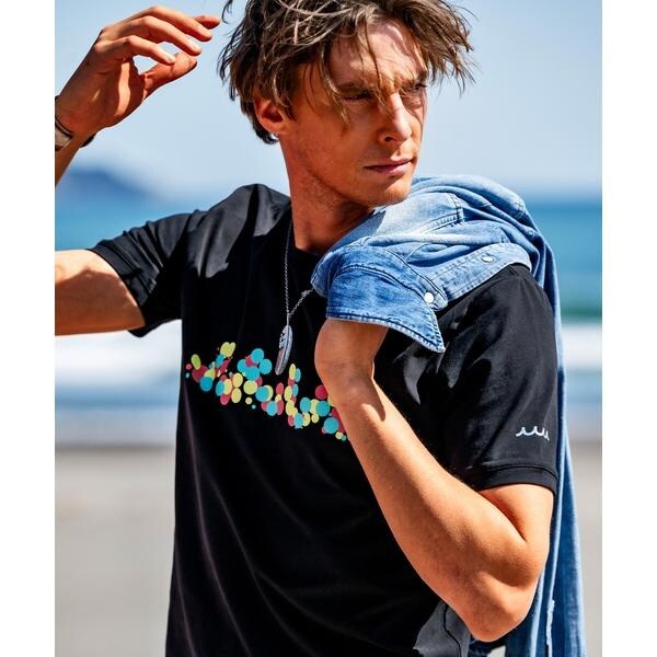 ロイヤルフラッシュ（ROYAL FLASH）/muta MARINE／ムータ マリン／別注 CNFETTI WAVE TEE_2
