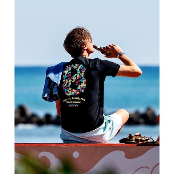 ロイヤルフラッシュ（ROYAL FLASH）/muta MARINE／ムータ マリン／別注 CNFETTI WAVE TEE_4